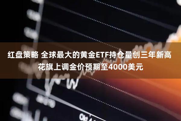 红盘策略 全球最大的黄金ETF持仓量创三年新高 花旗上调金价预期至4000美元